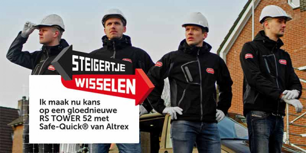 Altrex - steigertje wisselen